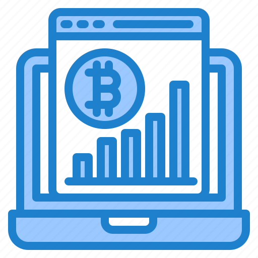 Bitcoin, financial, bar, graph, business, report icon - Download on Iconfinder