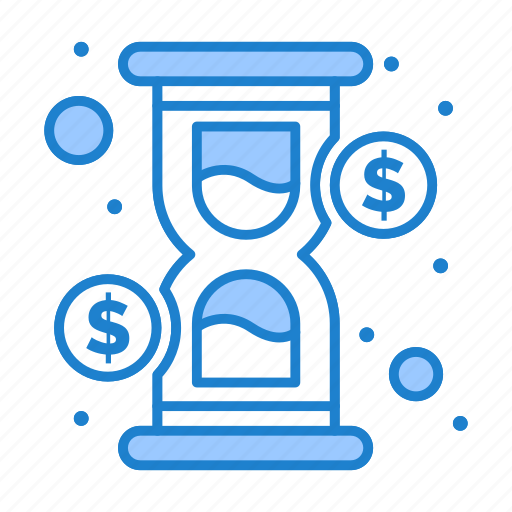 Cash, glass, hour, loading icon - Download on Iconfinder