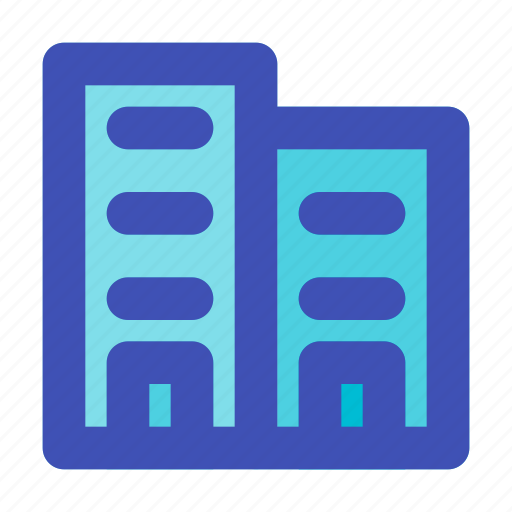 Apartment, building, business, career, city, management, office icon - Download on Iconfinder