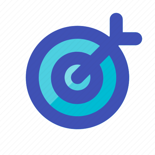 Arrow, bullseye, business, career, goal, management, target icon - Download on Iconfinder