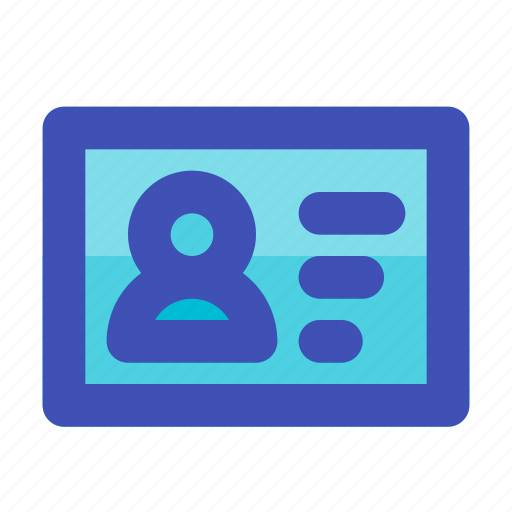 Business, card, career, id, identity, management, office icon - Download on Iconfinder