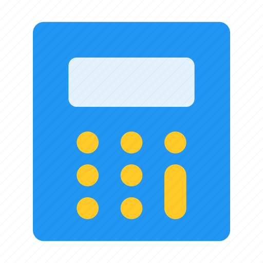 Business, calculate, calculator, management, math icon - Download on Iconfinder