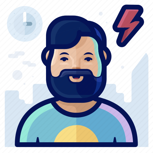 Brainstorm, business, employee, man icon - Download on Iconfinder