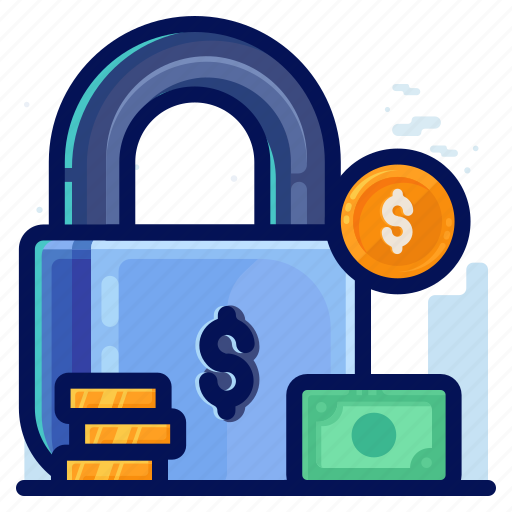 Business, finance, lock, money, security icon - Download on Iconfinder