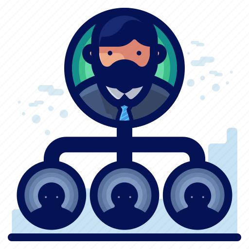 Business, hierarchy, management, manager icon - Download on Iconfinder