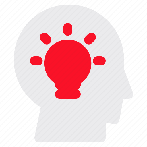 Knowledge, head, know, how, understand, light, bulb icon - Download on Iconfinder