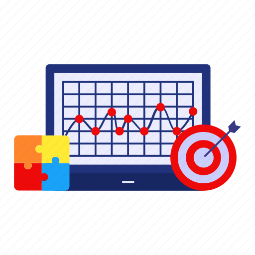 Analytics, graph, statistics, business, stock market, management, financial icon - Download on Iconfinder