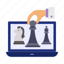 online, developing, chess playing, smart, business moves, strategic, startup