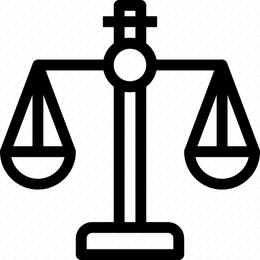 Balance, justice, law, legal, scales, weight icon - Download on Iconfinder