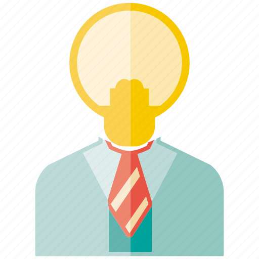 Bulb, creative, idea, light, man icon - Download on Iconfinder