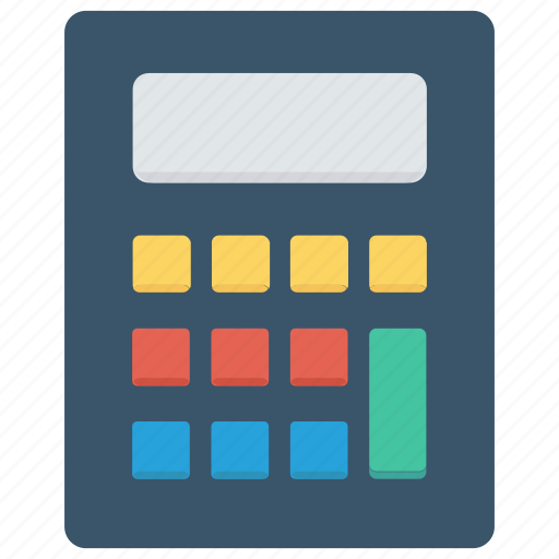 Accounting, calculation, calculator, machine, mathematic icon - Download on Iconfinder