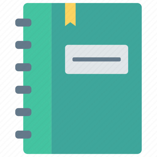 Book, bookmark, directory, education, library icon - Download on Iconfinder