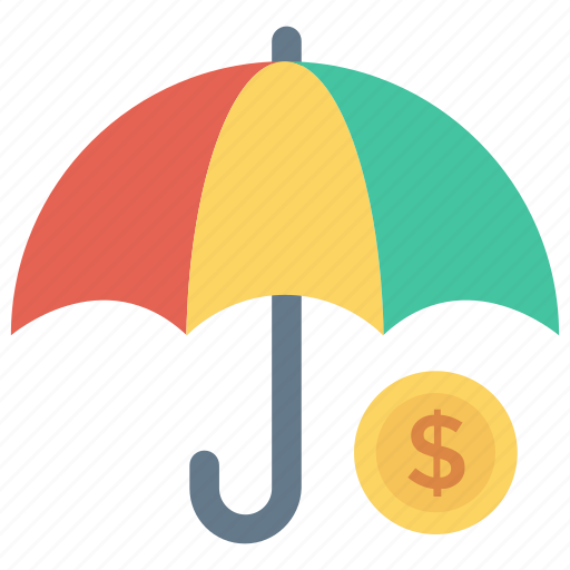 Care, dollar, protection, secure, umbrella icon - Download on Iconfinder