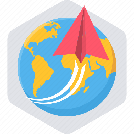 Global, international, post, send, world, worldwide icon - Download on Iconfinder