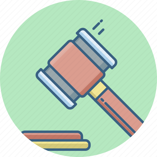 Law, legal, business, court, decision, hammer, judge icon - Download on Iconfinder
