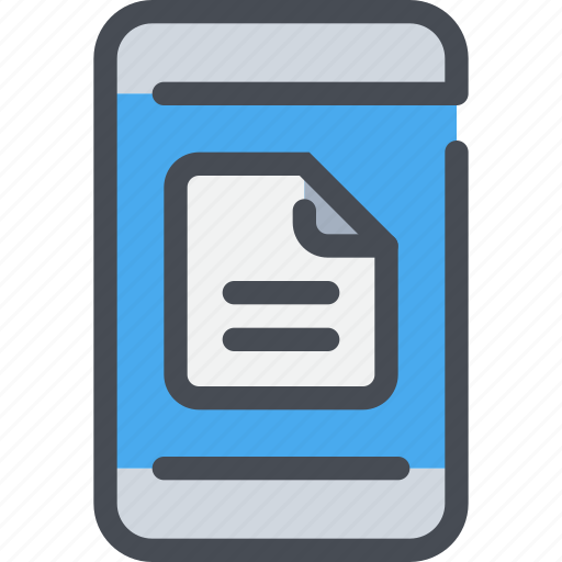 Business, document, file, mobile, smartphone icon - Download on Iconfinder