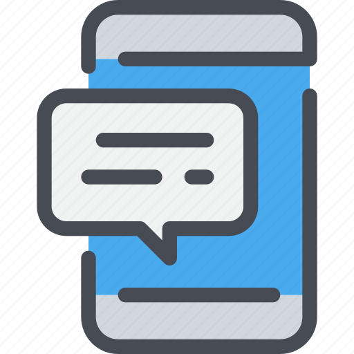 Chat, communication, message, mobile, smartphone icon - Download on Iconfinder
