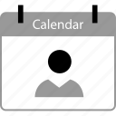 calendar, due, event, schedule