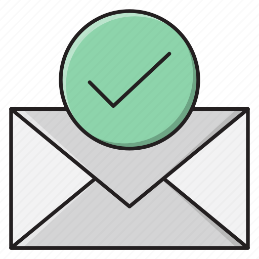 Check, mail, message, send, tick icon - Download on Iconfinder