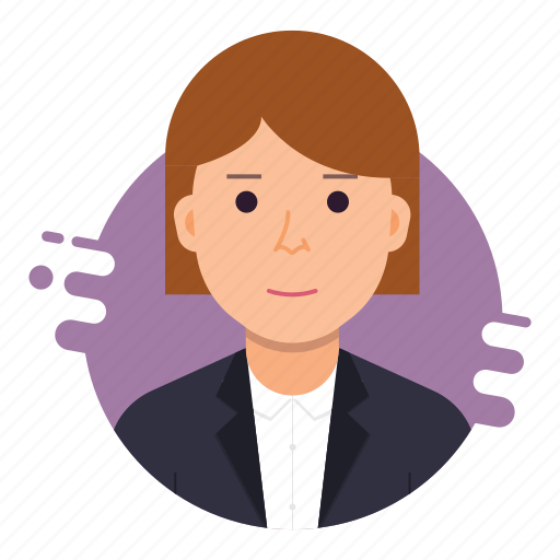 Woman, avatar, suit icon - Download on Iconfinder