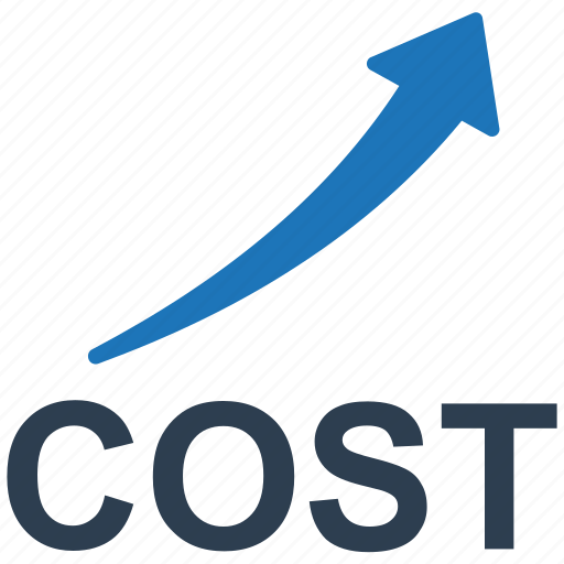 High cost, rising costs, cost increase icon - Download on Iconfinder