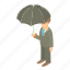 business, businessman, cartoon, concept, male, man, umbrella 