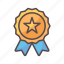 achievement, award, business, reward, star 