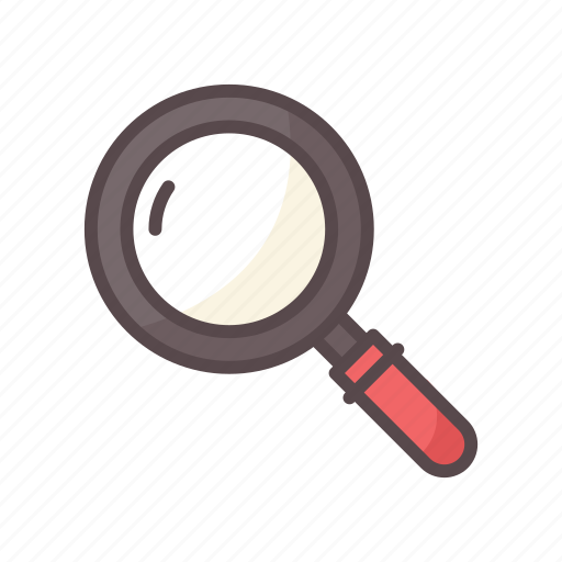Business, magnifier, magnifying glass, search, survey icon - Download on Iconfinder