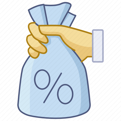 Cut, dividend, interest, investment, rate, rebate, subsidy icon - Download on Iconfinder