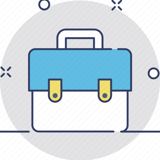Briefcase, documents bag, office bag, portfolio bag icon - Download on Iconfinder