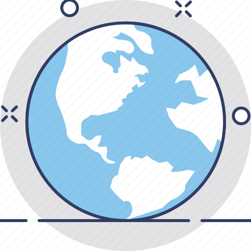 Earth, globe, internet, planet, world map icon - Download on Iconfinder
