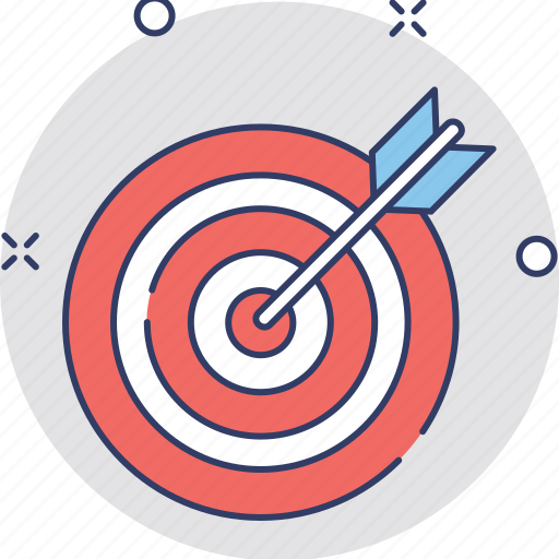 Aim, bullseye, dartboard, focus, target icon - Download on Iconfinder