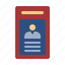 profile, business, membership, identification, id, card