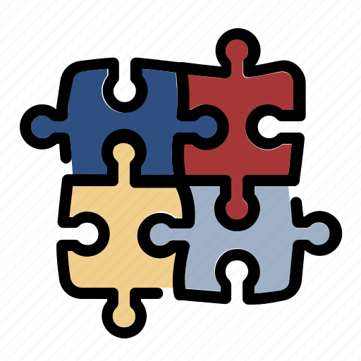 Jigsaw, solution, business, puzzle, concept, challenge icon - Download on Iconfinder