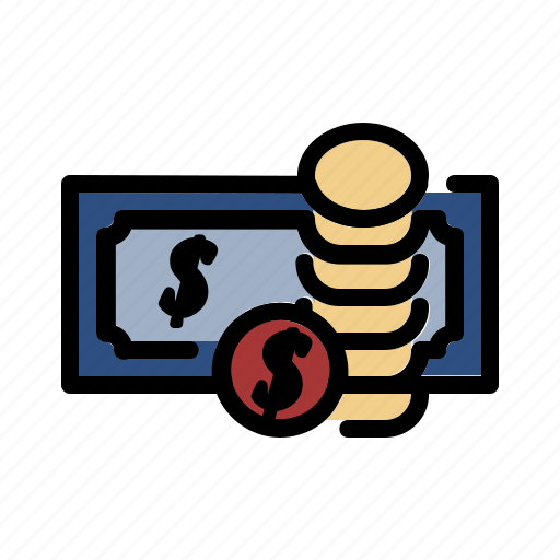 Cash, money, business, payment, coin, dollar icon - Download on Iconfinder