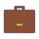 bag, baggage, briefcase, business, case, portfolio, suitcase