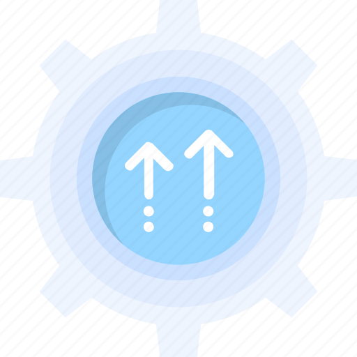 Arrows, cogwheel, gear, refresh, sync, system, update icon - Download on Iconfinder