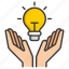 bulb, business, concept, development, idea, money, profit 