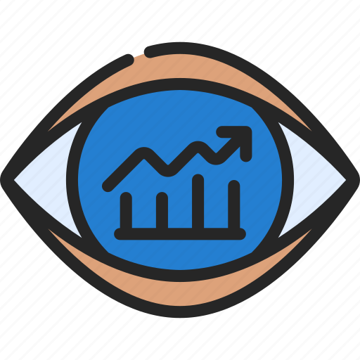Growth, vision, grow, visualise, eye icon - Download on Iconfinder