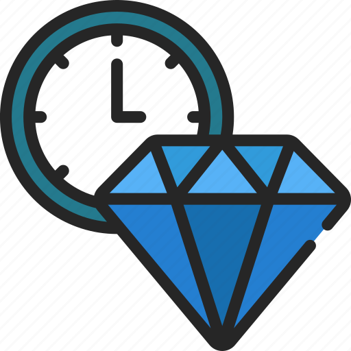 Long, term, value, valuable, diamond icon - Download on Iconfinder
