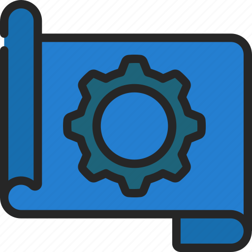 Process, blueprints, processing, design, mock, up icon - Download on Iconfinder