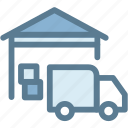 business, logistics, shipment, stock, storage, truck, warehouse