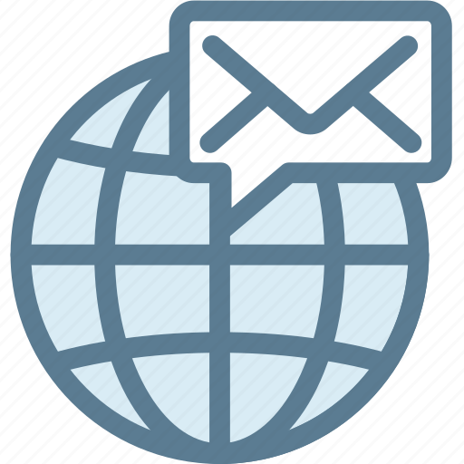 Business, cyber communication, logistics, mail, mailing communication, message, notification icon - Download on Iconfinder