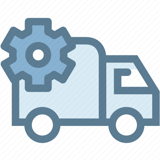 Business, delivery, logistics, lorry, setting, setting transport, transport icon - Download on Iconfinder