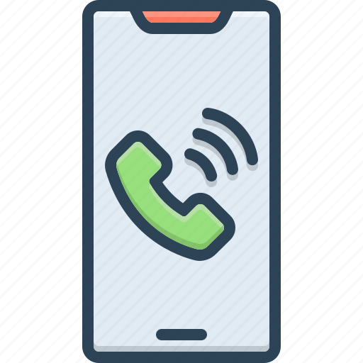 Application, communication, contact, incoming, phone call, receiver, speaker icon - Download on Iconfinder