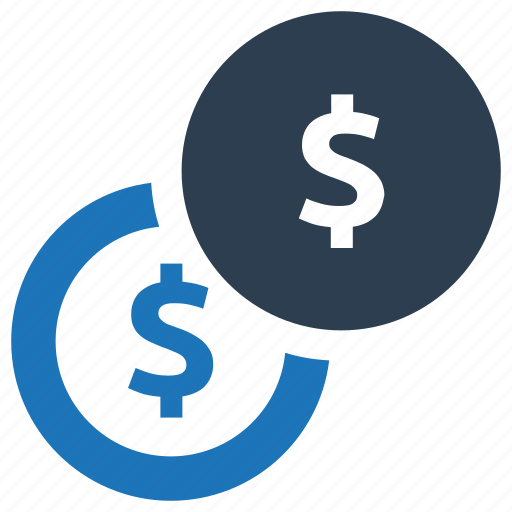 Coins, currency, dollar, finance icon - Download on Iconfinder