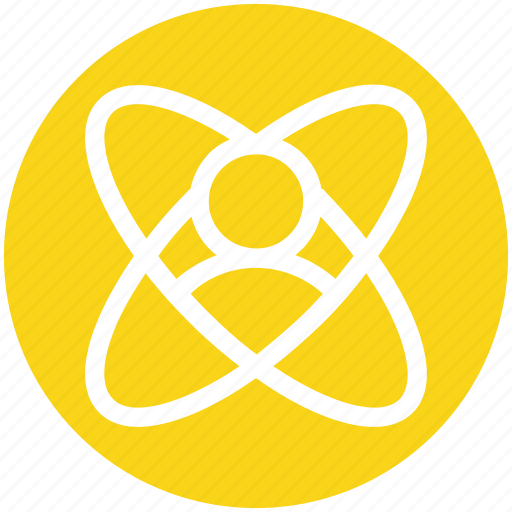 Atom, atomic, energy, management, user, worker icon - Download on Iconfinder