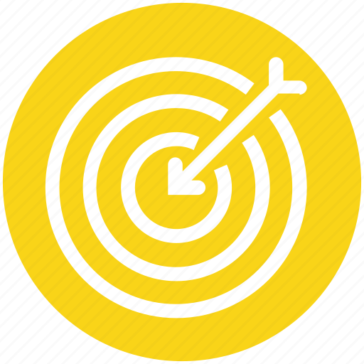 Aim, arrow, darts, focus, goal, objective, target icon - Download on Iconfinder