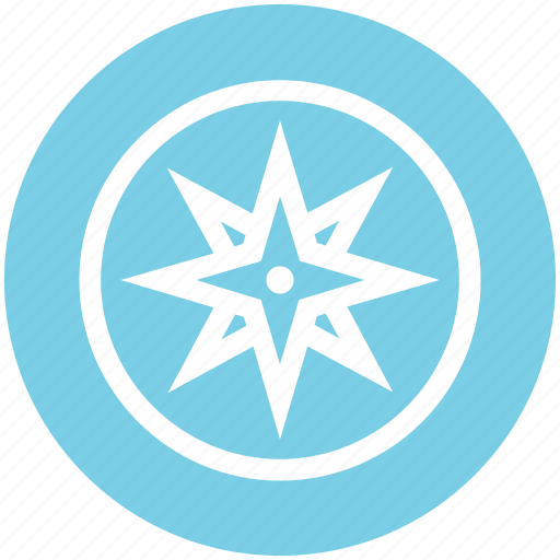 Compass, direction, gps, location, nature, navigation icon - Download on Iconfinder