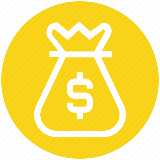 Bag, bank, dollar, finance, money, money bag icon - Download on Iconfinder